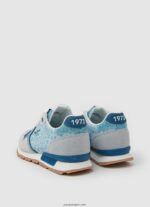 chica zapatillas brit animal combinadas Pepe Jeans 44JTZ1328 Pacifico Azul - Imagen 4