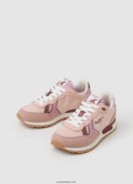 chica zapatillas brit animal combinadas Pepe Jeans 44JTZ1329 rosa malva - Imagen 3