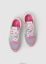 chica zapatillas deportivas york metalizadas Pepe Jeans 44JTZ1333 plata - Imagen 2