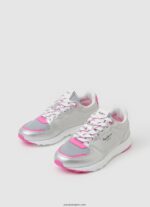 chica zapatillas deportivas york metalizadas Pepe Jeans 44JTZ1333 plata - Imagen 3
