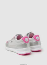 chica zapatillas deportivas york metalizadas Pepe Jeans 44JTZ1333 plata - Imagen 4