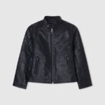 chico chamarra biker con hombros acolchados Pepe Jeans 44JTZ1571 negro