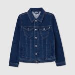 chico chamarra de mezclilla regular fit Pepe Jeans 44JTZ1569 mezclilla