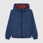 chico chaqueta cortavientos con capucha Pepe Jeans 44JTZ1563 jarman