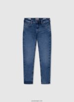 chico jeans ajustados de talle bajo Pepe Jeans 44JTZ1577 mezclilla