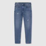 chico jeans ajustados de talle bajo Pepe Jeans 44JTZ1579 mezclilla