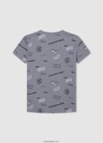 chico playera con estampado integral Pepe Jeans 44JTZ1646 gris marga - Imagen 2