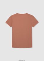 chico playera con logo estampado Pepe Jeans 44JTZ1617 calabaza naranja - Imagen 2