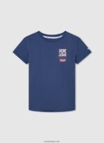 chico playera con logo estampado Pepe Jeans 44JTZ1641 jarman