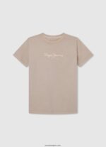 chico playera con logo estampado Pepe Jeans 44JTZ1652 malta