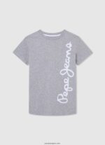 chico playera con logo estampado Pepe Jeans 44JTZ1652 malta - Imagen 4