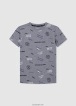 chico playera con logo vertical Pepe Jeans 44JTZ1649 jarman - Imagen 5