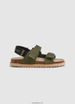 chico sandalias anatómicas berlin saturday Pepe Jeans 44JTZ1551 verde caqui