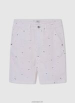 chico shorts chinos de corte estándar Pepe Jeans 44JTZ1692 calabaza naranja - Imagen 5