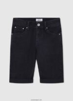 chico shorts de mezclilla ajustados Pepe Jeans 44JTZ1682 mezclilla