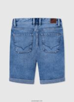chico shorts de mezclilla holgados Pepe Jeans 44JTZ1691 mezclilla - Imagen 2