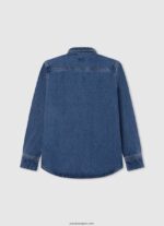 chico sobrecamisa de mezclilla de corte regular de cedro Pepe Jeans 44JTZ1667 mezclilla - Imagen 2