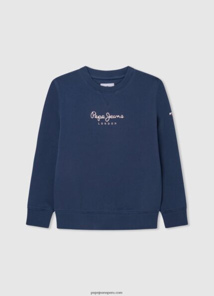 chico suéter con logo estampado Pepe Jeans 44JTZ1592 jarman