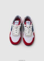 chico zapatillas combinadas london may Pepe Jeans 44JTZ1531 rojo - Imagen 2