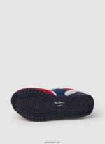 chico zapatillas combinadas london may Pepe Jeans 44JTZ1531 rojo - Imagen 5