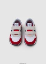 chico zapatillas combinadas london may Pepe Jeans 44JTZ1536 rojo - Imagen 2