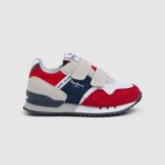 chico zapatillas combinadas london may Pepe Jeans 44JTZ1536 rojo