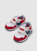 chico zapatillas combinadas london may Pepe Jeans 44JTZ1536 rojo - Imagen 3