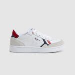 chico zapatillas player britt de piel Pepe Jeans 44JTZ1525 blanco
