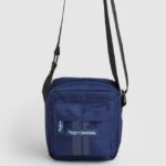 hombres bolsa crossbody con logo en relieve Pepe Jeans 44JTZ1291 jarman