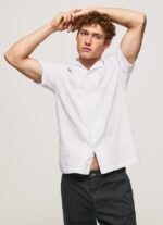 hombres camisa de manga corta de lastingham Pepe Jeans 44JTZ1060 blanco - Imagen 2