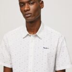 hombres camisa de manga corta lindenberg Pepe Jeans 44JTZ1063 blanco