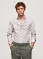 hombres camisa Lenora slim de popelina Pepe Jeans 44JTZ1075 blanco - Imagen 2