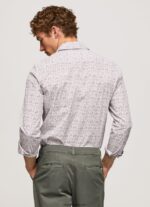 hombres camisa Lenora slim de popelina Pepe Jeans 44JTZ1075 blanco - Imagen 4