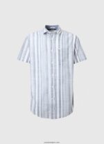 hombres camisa luther slim a rayas Pepe Jeans 44JTZ1056 jarman - Imagen 5