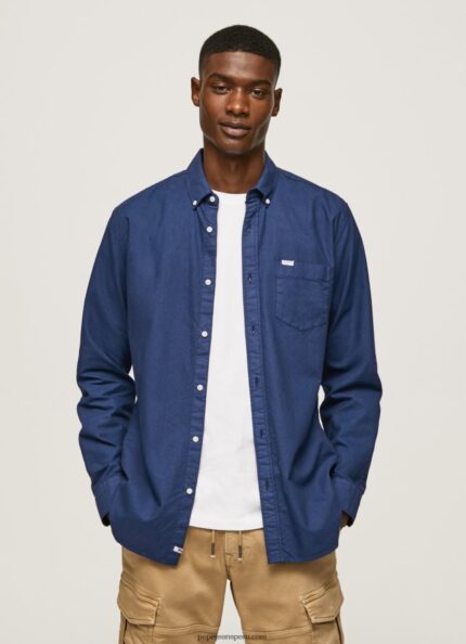 hombres camisa oxford de corte regular fabio Pepe Jeans 44JTZ1025 dulwich