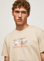 hombres camiseta con estampado de foto Pepe Jeans 44JTZ989 malta - Imagen 3