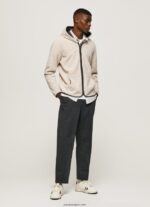 hombres chaqueta deportiva de oveja Pepe Jeans 44JTZ870 piedra - Imagen 2