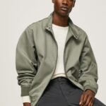 hombres chaqueta harrington de algodón Pepe Jeans 44JTZ829 fundición