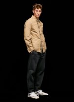 hombres chaqueta utilitaria de lona Pepe Jeans 44JTZ827 camello
