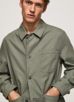 hombres chaqueta utilitaria de lona Pepe Jeans 44JTZ834 fundición - Imagen 2