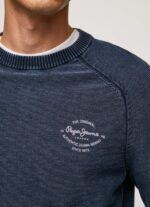 hombres elegir jersey de cuello redondo Pepe Jeans 44JTZ858 índigo - Imagen 3