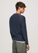 hombres elegir jersey de cuello redondo Pepe Jeans 44JTZ858 índigo - Imagen 4
