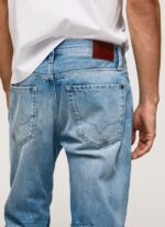 hombres jeans penn de corte holgado con tiro caído Pepe Jeans 44JTZ810 mezclilla - Imagen 5