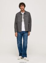 hombres jeans penn de corte holgado con tiro caído Pepe Jeans 44JTZ814 mezclilla
