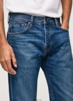 hombres jeans penn de corte holgado con tiro caído Pepe Jeans 44JTZ814 mezclilla - Imagen 3