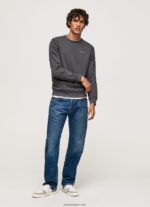 hombres jersey con estampado fotográfico Pepe Jeans 44JTZ885 negro lavado - Imagen 2
