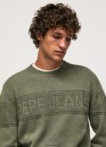 hombres jersey de algodón con cuello redondo Pepe Jeans 44JTZ856 fundición - Imagen 3