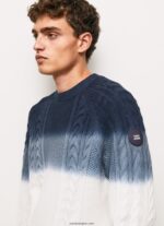 hombres jersey de ochos perseo Pepe Jeans 44JTZ851 blanco - Imagen 3