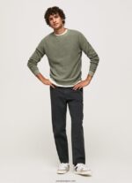hombres jersey de punto gofrado Pepe Jeans 44JTZ853 fundición - Imagen 2