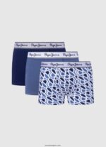 hombres pack de 3 bóxers p print tk Pepe Jeans 44JTZ1155 dulwich